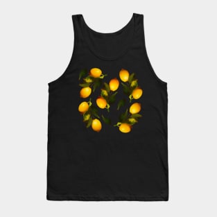 Seamless lemon pattern Tank Top